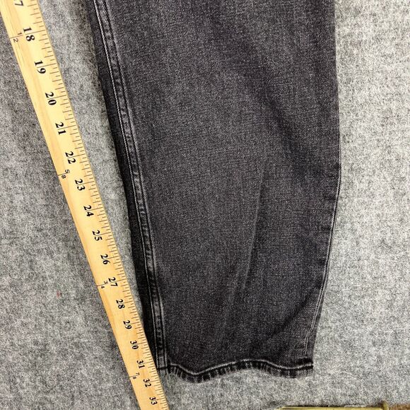 Abercrombie Fitch Jeans Womens 36/22L 90s Slim Straight Ultra High Waist Curve - Picture 10 of 11